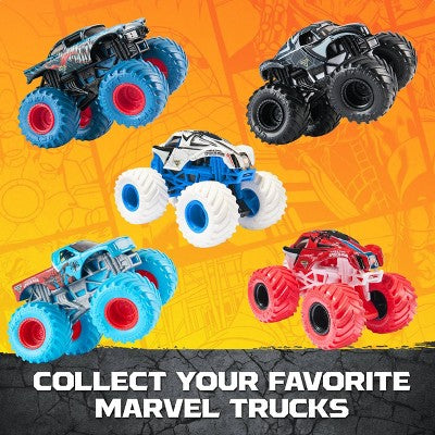 Monster Jam Marvel Super Heroes 5-Pack Monster Trucks Toy Vehicles