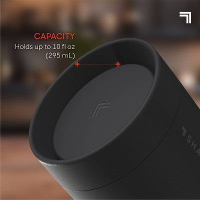 Sharper Image Heated Travel Mug Black