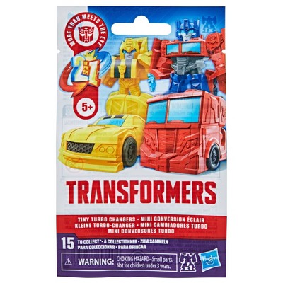 Transformers Tiny Turbo Changers Surprise Mini Action Figures Get 1 of 15 Collectible Characters