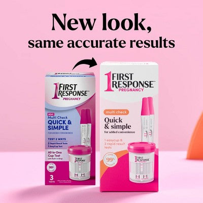 First Response Simple Check Easy Cup - 3ct