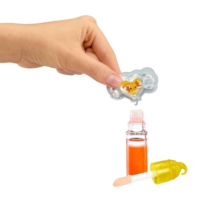 Yummiland x Halloween Lip Gloss Doll - Cassie Treats Includes DIY Lip Gloss + Keychain: Scented Fashion Toy with Blonde Hair