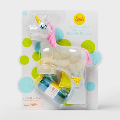 Spinning Light Unicorn Bubble Blaster - Sun Squad
