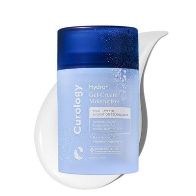 Curology Hydro+ Gel Cream Moisturizer - 1.7 fl oz: Fragrance-Free, Paraben & Sulfate-Free Daily Facial Cream