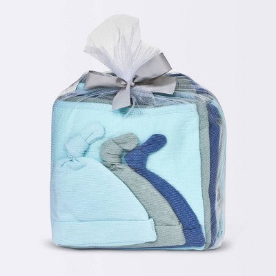 Baby Boys' Layette Gifting Bundle - Cloud Island Blue 0-3M