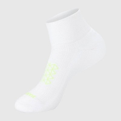 Hanes Men's Absolute Run Ankle Socks 3pk - Black/White/Gray 6-12