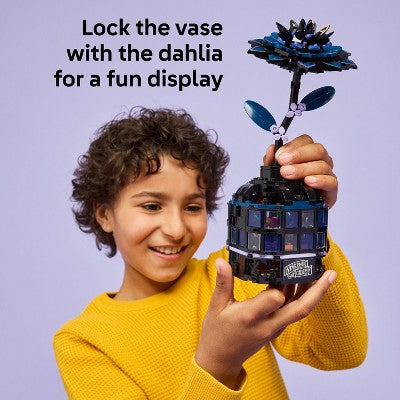 LEGO Wednesday Black Dahlia Flower Building Toy 76784