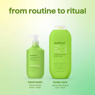 Method Hydrating Hand Serum - Mindful Matcha - 10 fl oz: Paraben-Free, Sulfate-Free, Phthalate-Free, Normal Skin