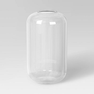 Glass Pill Vase Clear - Room Essentials