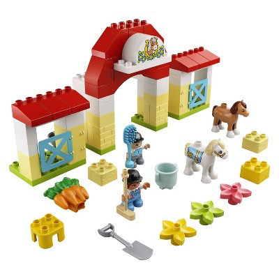 LEGO DUPLO Town Horse Stable and Pony Care Building Toy 10951