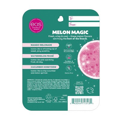 eos 24hrs Moisture Super Balm Minis - Melon Magic - 0.169 fl oz/3pk