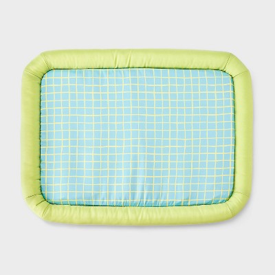 Cooling Mats Dog Bolster Bed - Boots & Barkley - Green - S/M (LOCAL PICKUP ONLY)