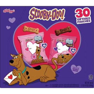 Kellogg's Valentine's Scooby Graham's Cookies - 30oz/30ct