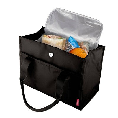 Thermos Icon Large Lunch 12 Can Tote Bag - Black