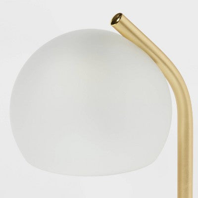 Candle Lamp Warmer White Frosted - Threshold: Electric Wax Melter, Luxury Decor, GU10 Halogen Bulb