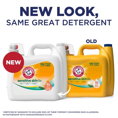 Arm & Hammer Sensitive Skin Plus Liquid Laundry Detergent - 170 fl oz