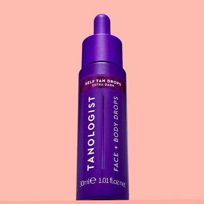 Tanologist Drops Self Tanner - Extra Dark - 1.01 fl oz