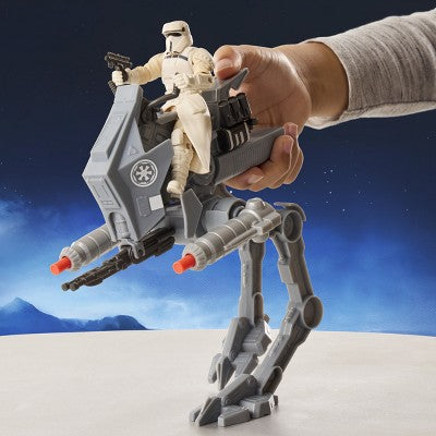 Star Wars ActionVerse AT-RT & Imperial Remnant AT-RT Driver