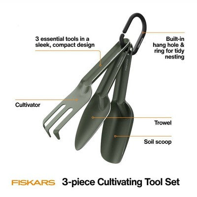 Fiskars 3pk Potting Tools