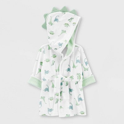 Carter's Just One You Baby Boys' Dino Bath Robe - Green