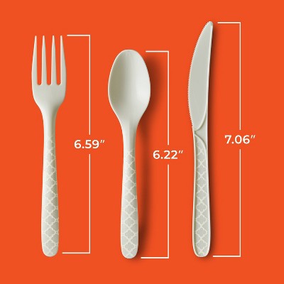 Hefty Ecosave Compostable Cutlery - 24ct