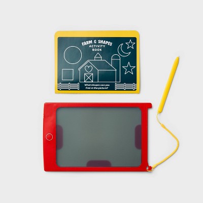See Through Drawing Pad - Red - Gigglescape: ABS Material, Enhances Fine Motor Skills, Doodle Mats & Boards