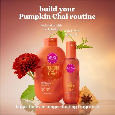 eos 24H Moisture Body Lotion - Pumpkin Chai - 16 fl oz