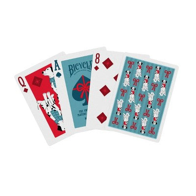 Bicycle Dalmatians Blue Playing Cards
