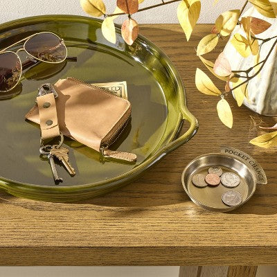 Leather Key Chain and Coin Wallet - Hearth & Hand with Magnolia