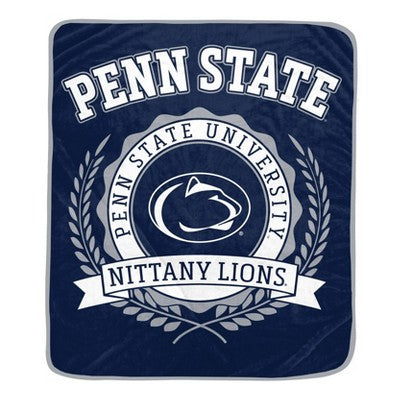 NCAA Penn State Nittany Lions Crest Ultra Soft Blanket