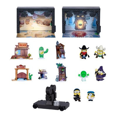 Illumination's Minions & Monsters Figure 6-pack Backlot Studio Set