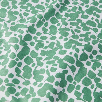 King Printed Microfiber Sheet Set Green Dot - Room Essentials: Polyester, OEKO-TEX Certified, 4-Piece Set