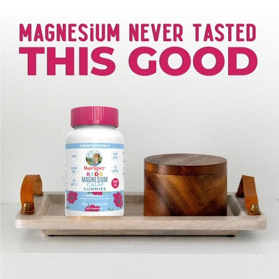 MaryRuth's Kids Magnesium Calm Gummies, Hibiscus, 60 ct