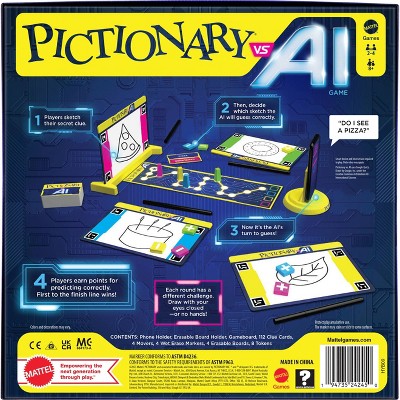 Pictionary vs. AI Family Game using Artificial Intelligence