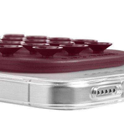 Case-Mate Adhesive Suction Mount - Burgundy