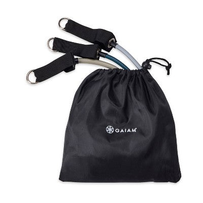 Gaiam Studio Select Resistance Tube Gym in a Bag