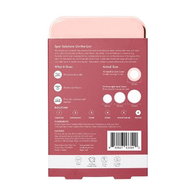 Rael Beauty Miracle Patch Glow and Go Kit - 38ct: Paraben-Free, Silicone-Free, Unscented, For Face