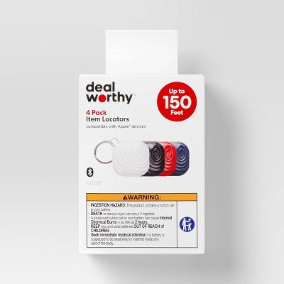 Item Locator 4pk - dealworthy