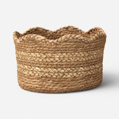 Scallop Natural Woven Gifting Basket - Threshold
