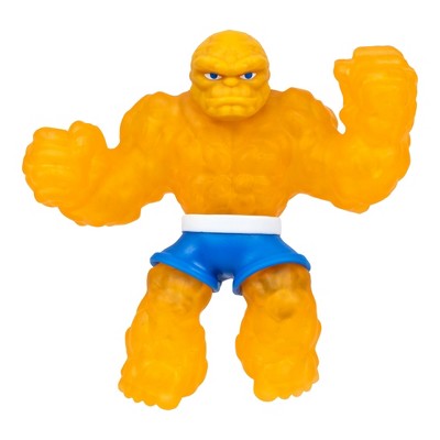 Fantastic 4 Heroes of Goo Jit Zu The Thing Stretchy Figure