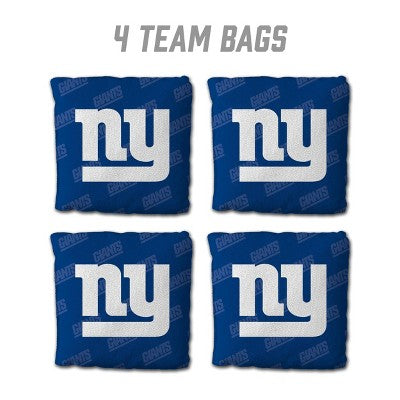 NFL New York Giants 4pk Cornhole Bags