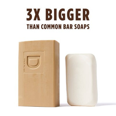 Duke Cannon Sawtooth Big Brick of Soap - Alpine Air & Cedarwood Bar Soap for Men - 10 oz