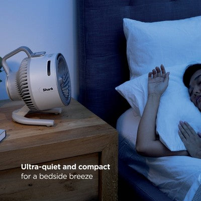 Shark FlexBreeze HydroGo Ultra-Powerful Portable Fan Mists Indoors and Outdoors FA05BL Glacier