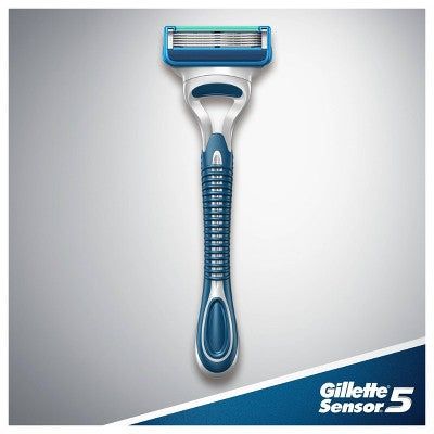 Gillette Sensor Men's 5 Blade Disposable Razors - 2ct