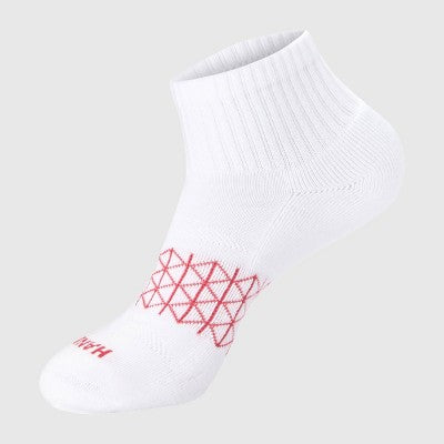Hanes Men's Absolute Comfort Cushioned Ankle Socks 3pk - Moisture-Wicking, White/Gray/Black 6-12