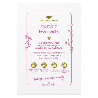Dove Beauty Garden Tea Party Bar Soaps - Rose Berry Bouquet - Limited Edition - 15oz/4pk