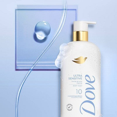 Dove Beauty Serum Ultra Sensitive Body Wash - Fragrance Free - 18.5 fl oz
