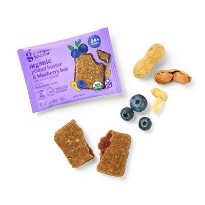 Organic Peanut Butter & Blueberry Sandwich Bar - 145gm - Good & Gather