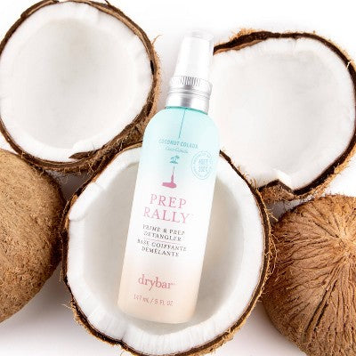 Drybar Hair Prep Rally Prime & Prep Detangler - Coconut Colada - 5 fl oz - Ulta Beauty: Heat Protection, Paraben-Free, Sulfate-Free, Vegan