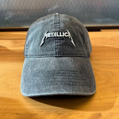 Men's Metallica Baseball Hat - Heathered Black