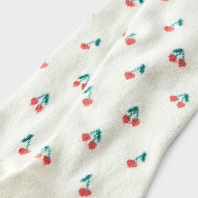 Toddler Cherries Fashion Tights - Cat & Jack 4T-5T